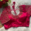 Tew Heavy Pure Soft Roman Silk Bridal Blouse Bulk Orders In India